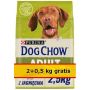 Purina Dog Chow Adult Jagnięcina 2,5kg (2+0,5kg) - 2