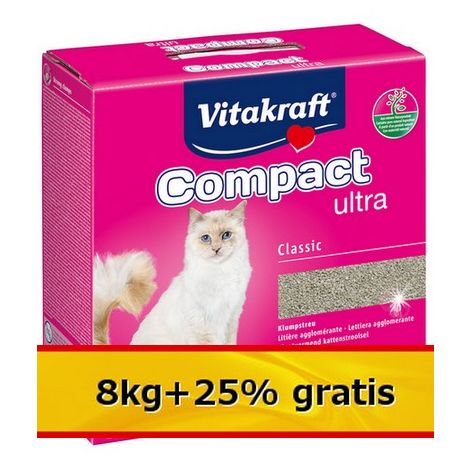 Żwirek Vitakraft Compact Ultra 8kg+25% gratis (10kg) [2489327]