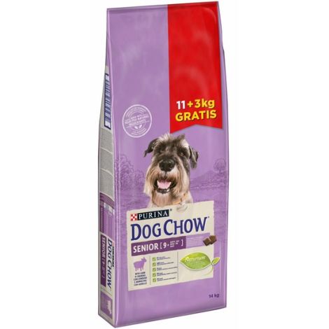 Purina Dog Chow Senior Jagnięcina 14kg (11+3kg gratis)