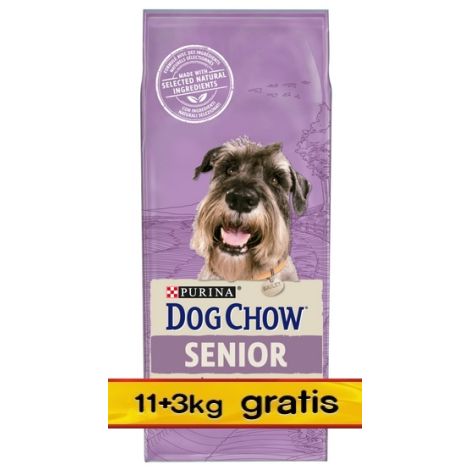 Purina Dog Chow Senior Jagnięcina 14kg (11+3kg gratis) - 2