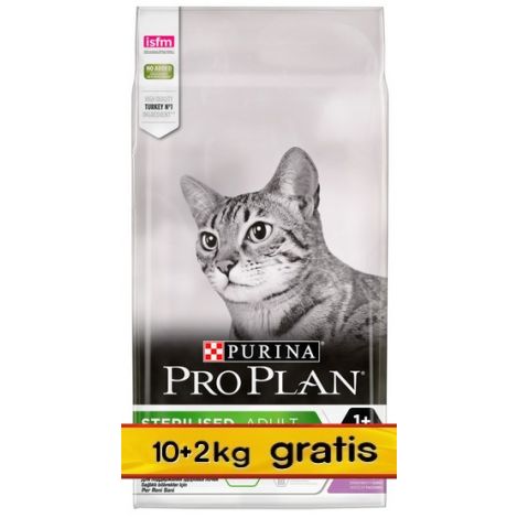 Purina Pro Plan Cat Sterilised Renal Adult Indyk 12kg (10+2kg gratis) - 2