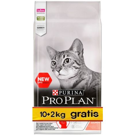 Purina Pro Plan Cat Adult Sterilised Vital Functions Łosoś 12kg (10+2kg gratis) - 2