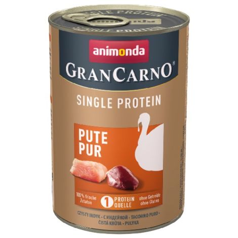 Animonda GranCarno Single Protein Indyk puszka 400g