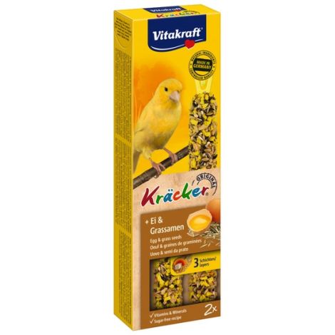 Vitakraft Kracker 2szt Kanarek Jajeczny 60g [10611]