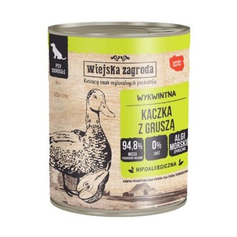 Wiejska Zagroda Kaczka z gruszką puszka 800g