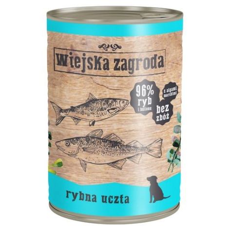 Wiejska Zagroda Rybna uczta puszka 400g - 2