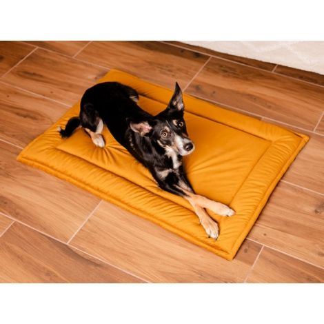 MIMIKO Pets Mata Velvet 100x70cm musztarda - 2