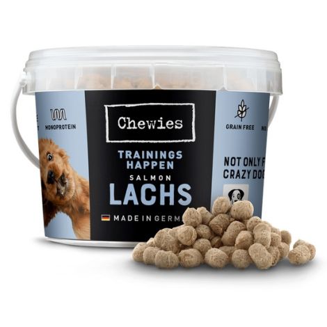 Chewies Trainings-Happen Łosoś wiaderko 300g