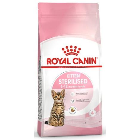 Royal Canin Kitten Sterilised karma sucha dla kociąt od 4 do 12 miesiąca życia, sterylizowanych 400g