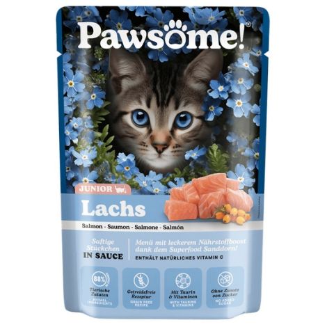 Pawsome Junior Lachs - łosoś saszetka 85g