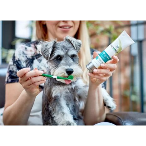 Vet's Best Dental żel + szczoteczka zestaw Adult - 2