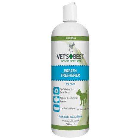 Vet's Best Breath Freshener Płyn do wody - higiena jamy ustnej 500ml