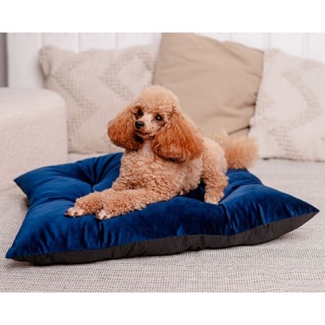 MIMIKO Pets Legowisko Poducha Velvet 70x50cm granat - 2