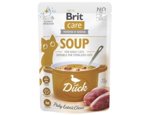 Brit Care Cat Soup Duck saszetka 75g