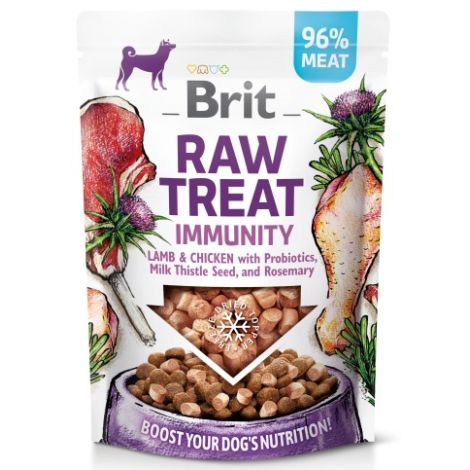 Brit Raw Treat Dog Immunity Lamb & Chicken 40g