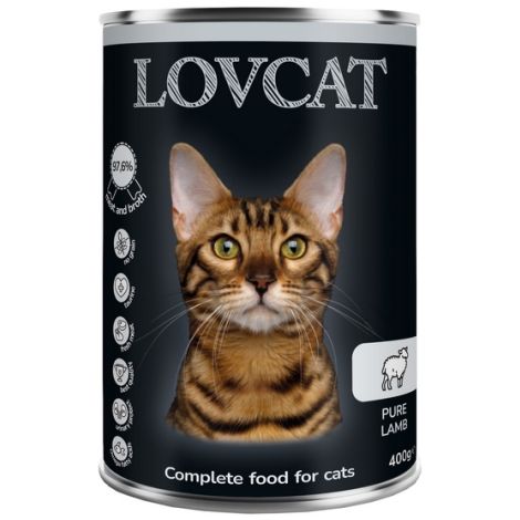 Lovcat Pure Lamb puszka 400g