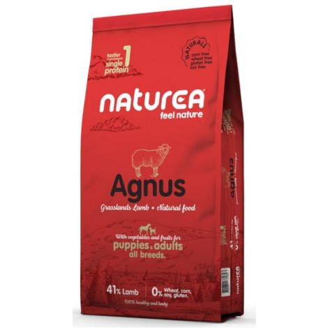 Naturea Dog Naturals Agnus Puppy & Adult Jagnięcina 12kg