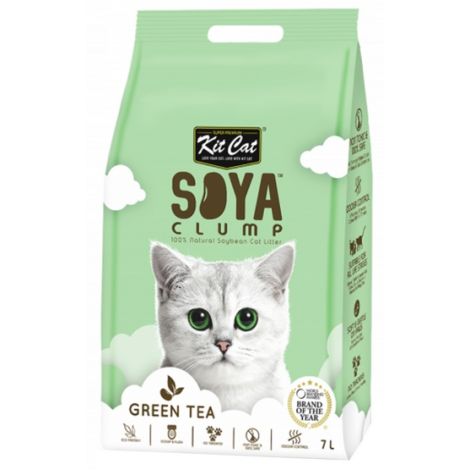 Kit Cat Żwirek ECO SoyaClump Green Tea 7L / 2,5kg - 4