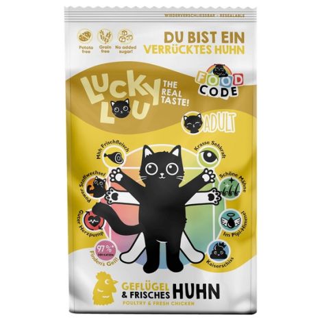 Lucky Lou Food Code Lifestage Adult Geflugel & Huhn 750g