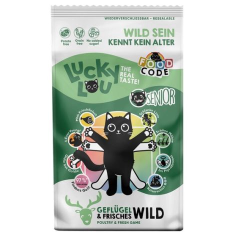 Lucky Lou Food Code Lifestage Senior Geflugel & Wild 1,7kg