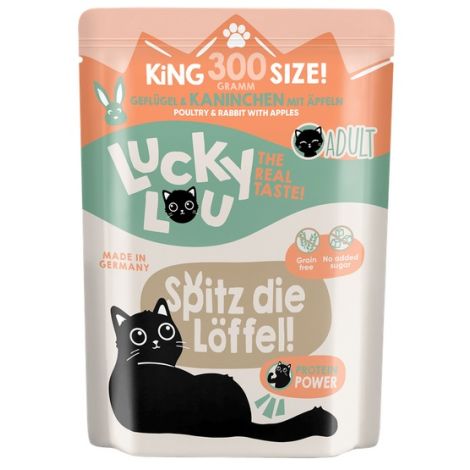 Lucky Lou Lifestage Adult Drób i królik saszetka 300g - 5