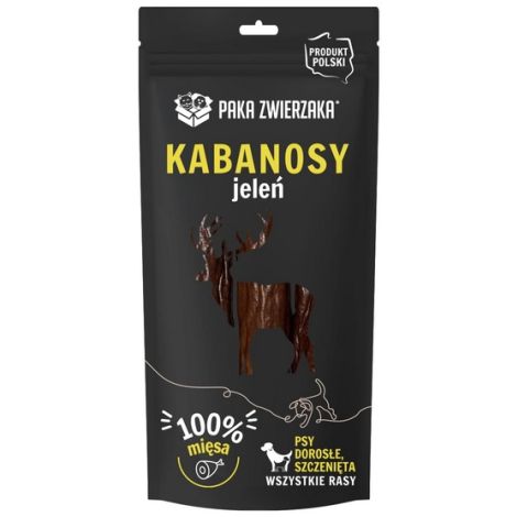 Paka Zwierzaka Kabanosy Jeleń 3szt 80g