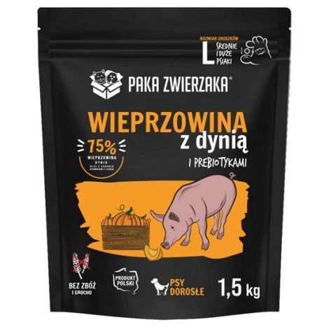 Paka Zwierzaka Seventh Heaven Wieprzowina z dynią L 1,5kg