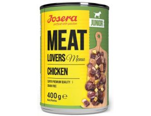 Josera Meat Lovers Menu Junior Kurczak puszka 400g - 2