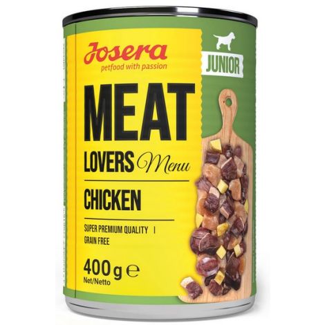 Josera Meat Lovers Menu Junior Kurczak puszka 400g - 2