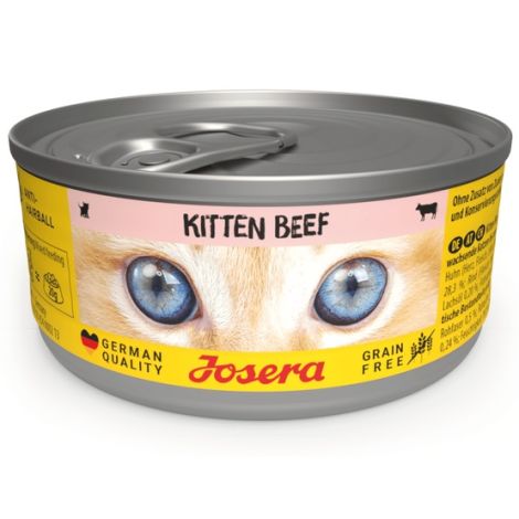 Josera Kitten Beef puszka 85g