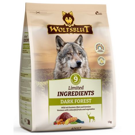 Wolfsblut Dog Limited Ingredients Dark Forest - dziczyzna i bataty 1kg