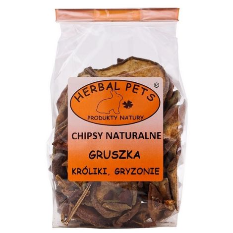 Herbal Pets Chipsy naturalne - gruszka 75g