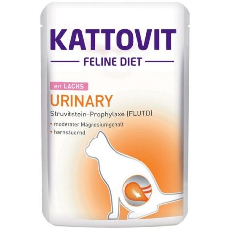 Kattovit Feline Diet Urinary łosoś saszetka 85g - 3