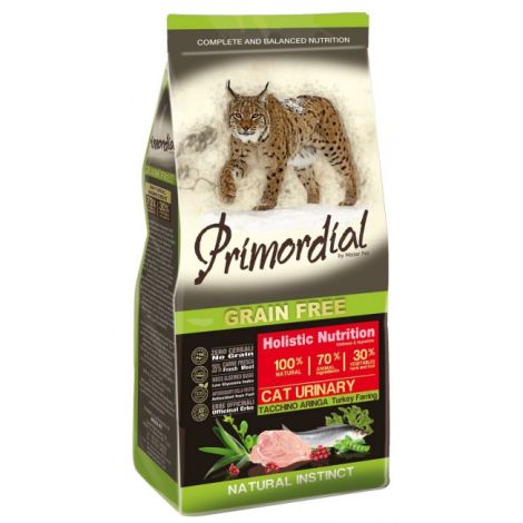 Primordial Cat Grain Free Urinary Turkey & Herring 2kg + zabawka KONG - 2