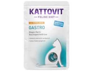 Kattovit Feline Diet Gastro kurczak i ryż saszetka 85g