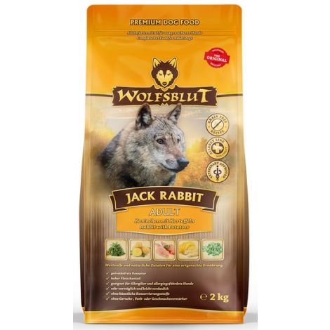 Wolfsblut Dog Jack Rabbit - królik, zając i bataty 2kg - 2