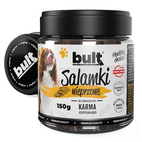 Bult Salamki wieprzowe dla psa 150g