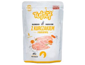 TUF TUF Kurczak z marchewką dla psa saszetka 500g