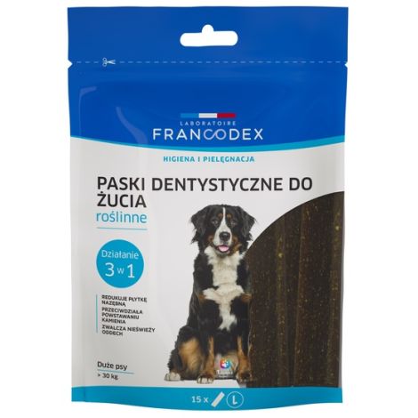 Francodex Paski Dental L 15szt 502,5g [FR179612]