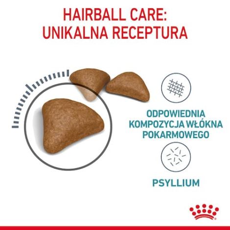 Royal Canin Hairball Care karma sucha dla kotów dorosłych, eliminacja kul włosowych 4kg - 4