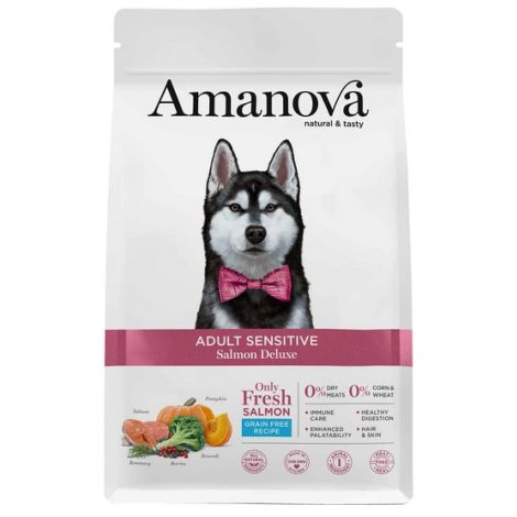 Amanova Adult Sensitive Salmon Deluxe 10kg