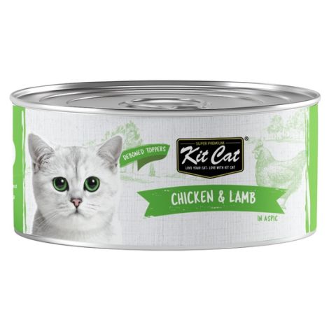 Kit Cat Chicken & Lamb puszka 80g - 2