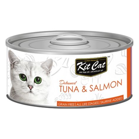 Kit Cat Tuna & Salmon puszka 80g