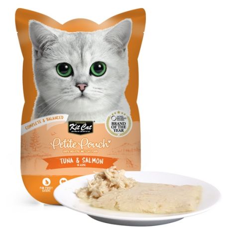 Kit Cat Petite Pouch Tuna & Salmon saszetka 70g