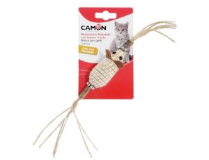 Camon Cat Toy Matatabi Kij z myszą jutową