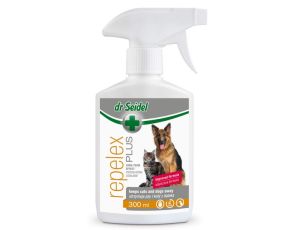 Dr Seidel Repelex Plus - Płyn utrzymujący psy i koty z daleka - spray 300ml