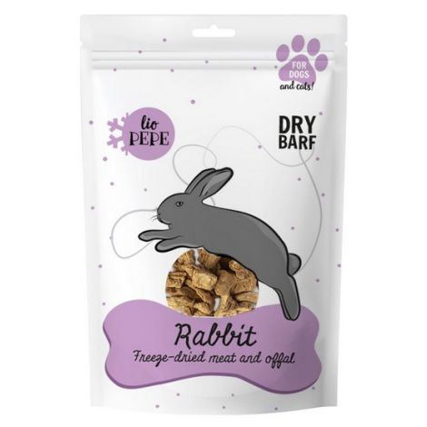 Paka Zwierzaka Lio PEPE Przysmak Rabbit (wątróbka królika) 60g