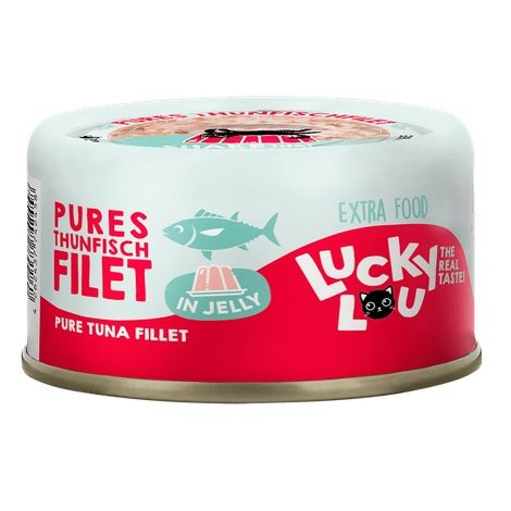 Lucky Lou Extrafood Tuńczyk w galaretce puszka 70g