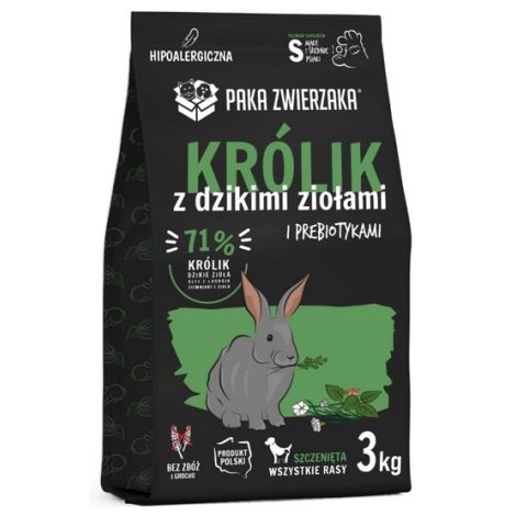 Paka Zwierzaka Seventh Heaven Królik z dzikimi ziołami Puppy S 3kg