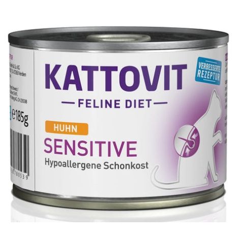 Kattovit Feline Diet Sensitive kurczak puszka 185g